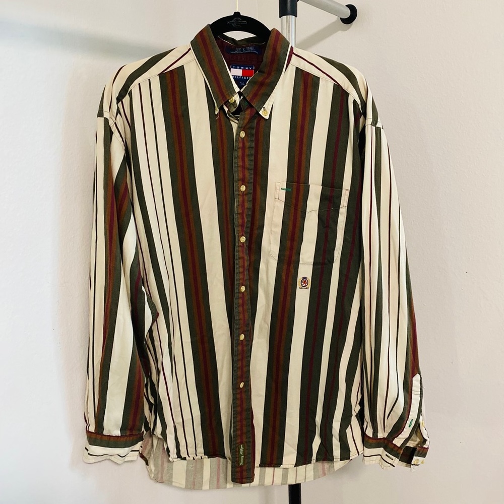 Vintage 90s Tommy Hilfiger Button Down